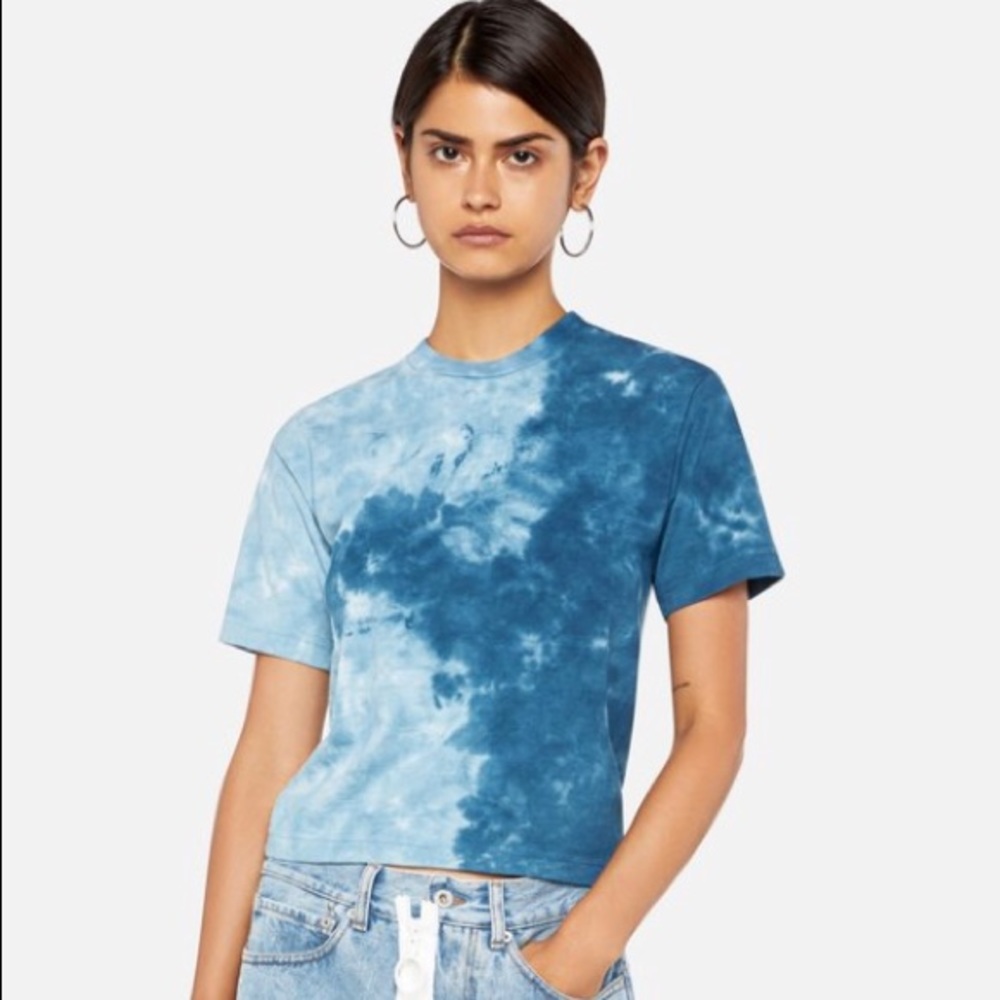 Kith x RE/DONE Tie-dye Boxy Tee